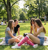 Chaussettes Compression Motifs (Lot 6 Paires)