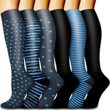 Chaussettes Compression du Quotidien (Lot 6 Paires/4 Assortiments au Choix)