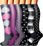 Chaussettes Compression du Quotidien (Lot 6 Paires/4 Assortiments au Choix)
