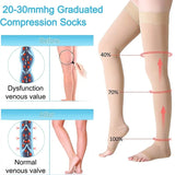 Bas De Compression (1 Paire/2 Coloris)